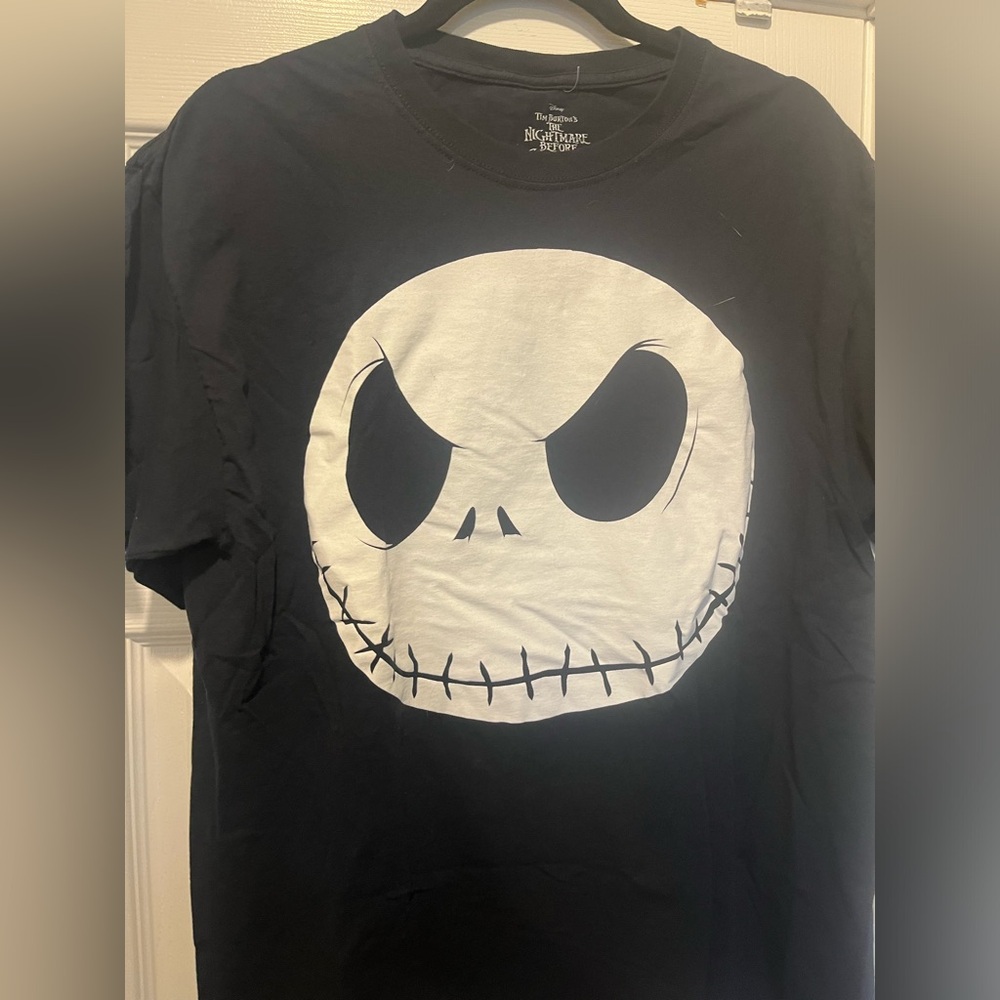 Nightmare Before Christmas Jack Skellington Face T-shirt